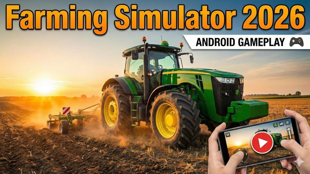 Real tractor 🚜 Farming Simulator 2026 | Android Gameplay🎮