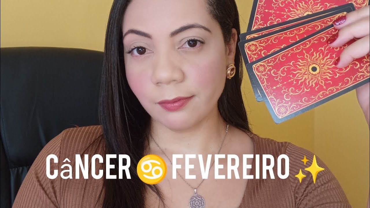 ✨ CÂNCER ♋ Fevereiro ✨ Novidades no amor ❤️#tarot #câncer #tarosignos 