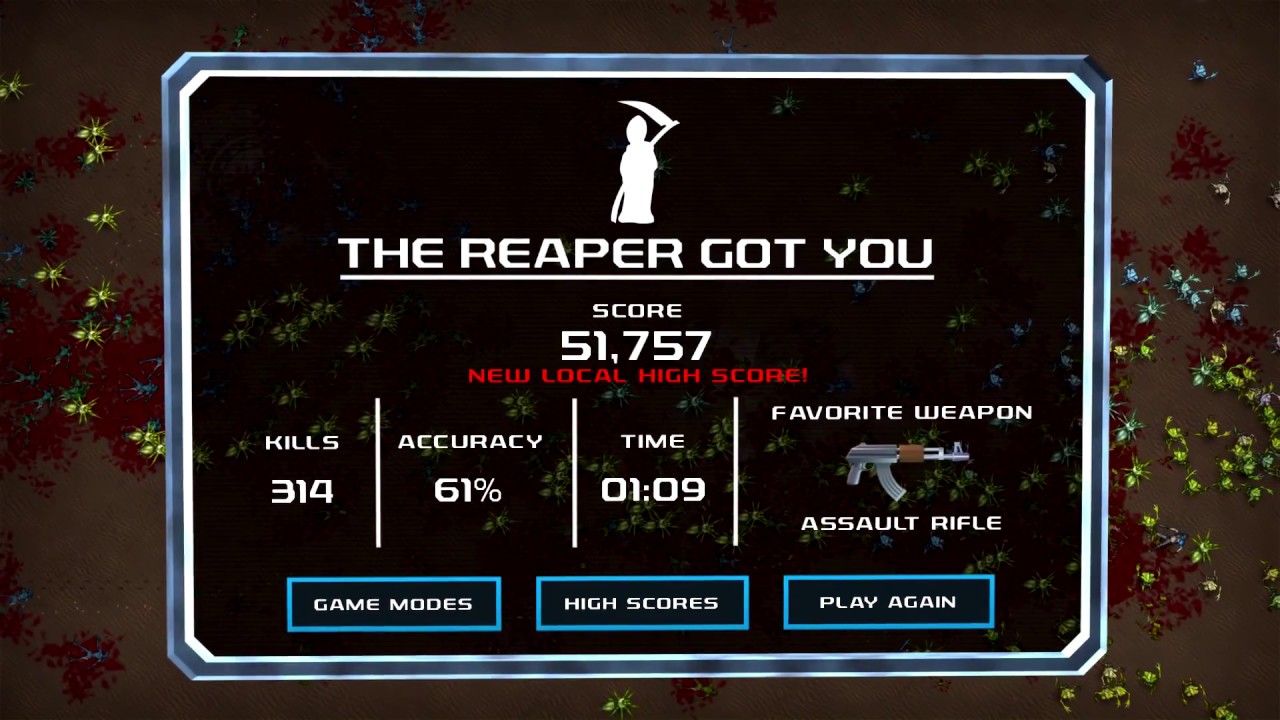 Crimsonland - Rush Mode Strategy - Feel The Rush Achievement/Over 50k Points