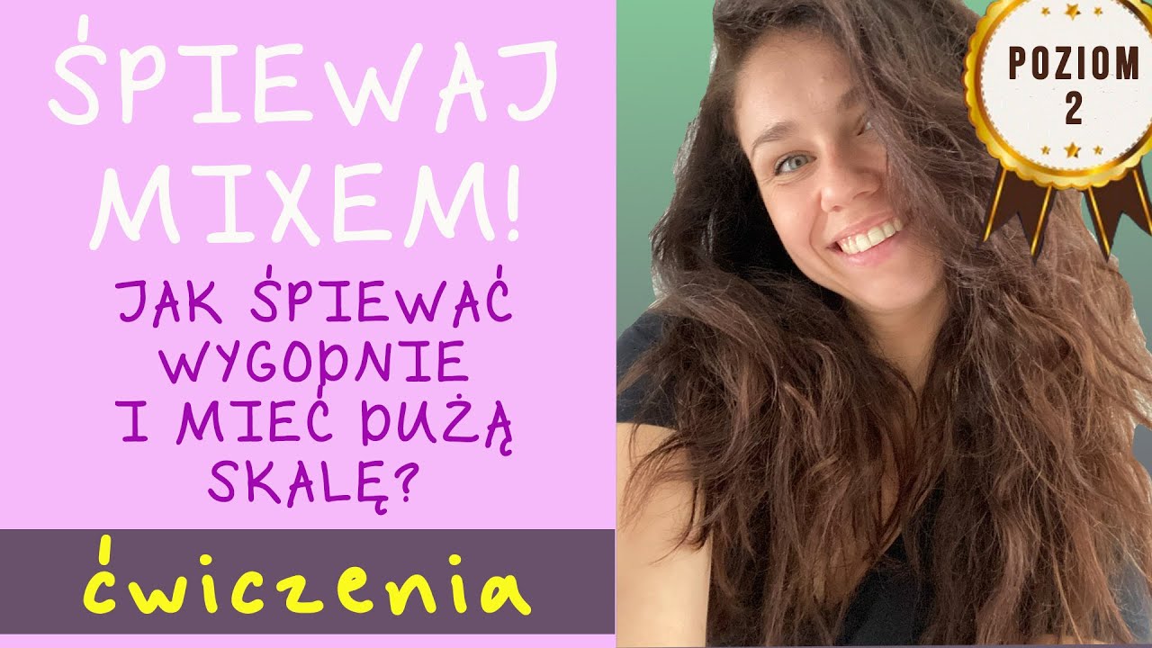 Ćwiczenia na mix w głosie -  panie (poziom zaawansowany)