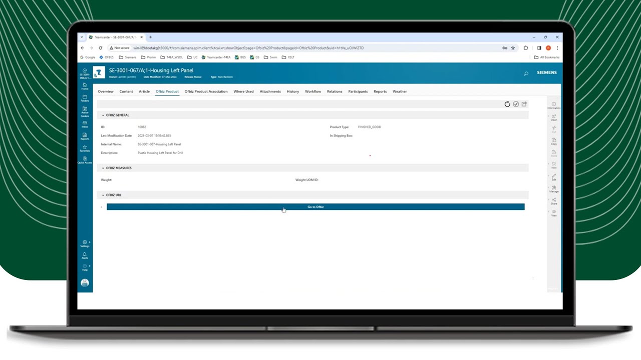 Как интегрировать ERP с Teamcenter Active Integration Gateway? — Учебное пособие — вебинар PROLIM