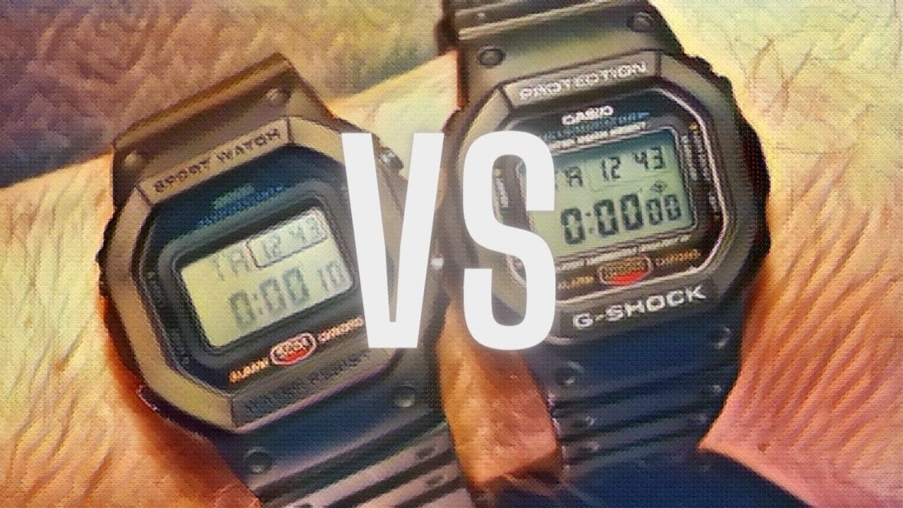 SKMEI 1628 против CASIO DW-5600 G-Shock
