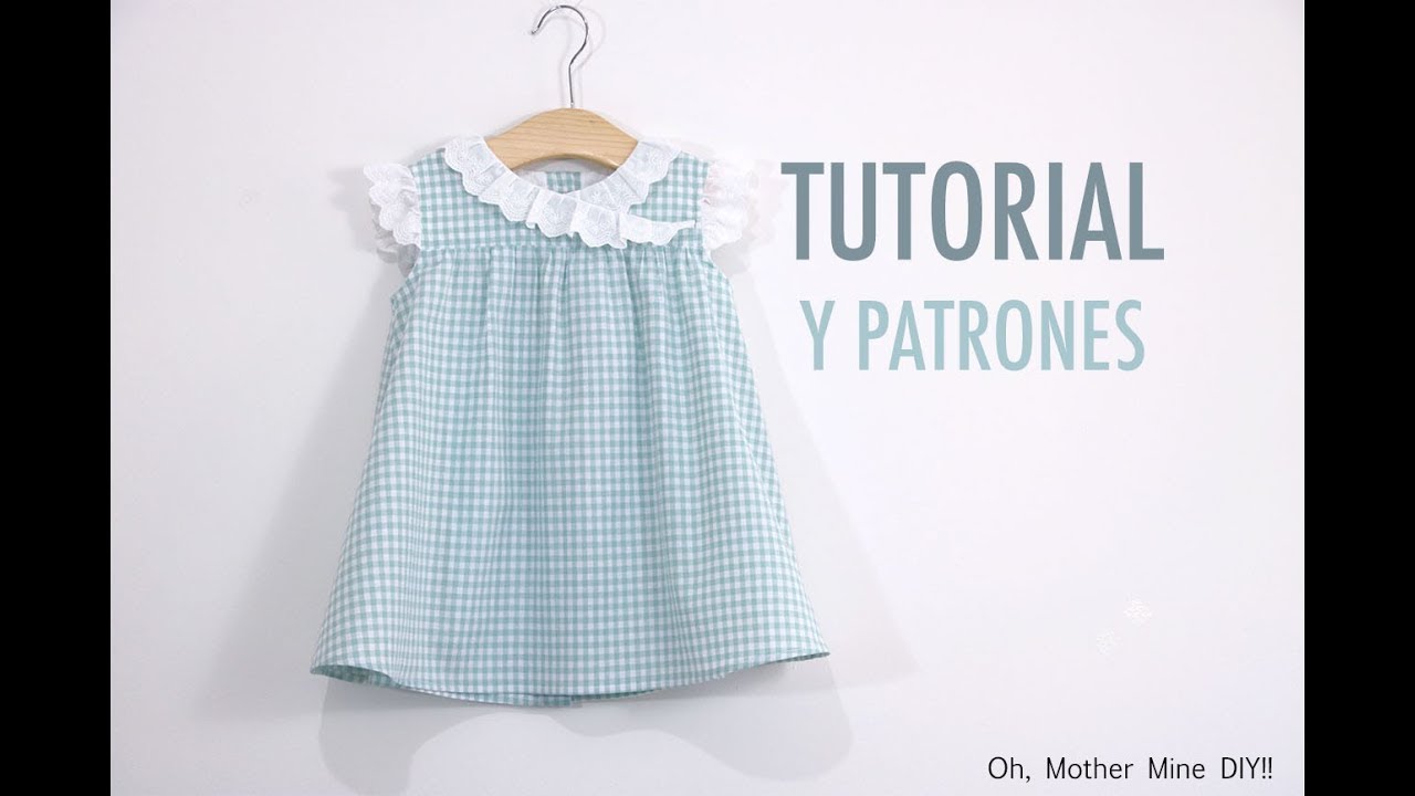 Costura de vestidos de niña (patrones gratis hasta talla 7 años)