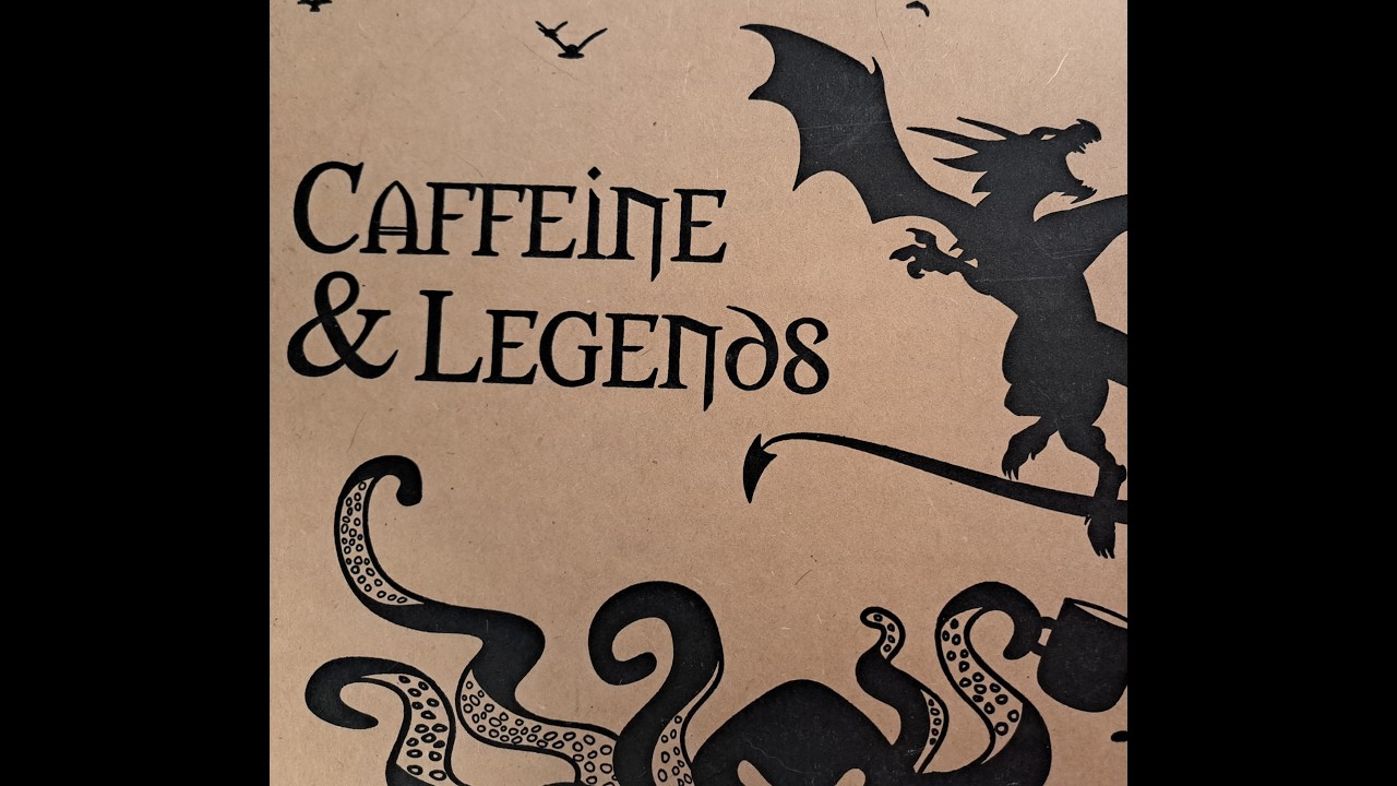 Unboxing Caffeine and Legends February 2026 Subscription