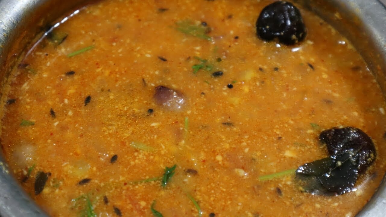 Obbattu saaru recipe | Obbattu saaru in kannada
