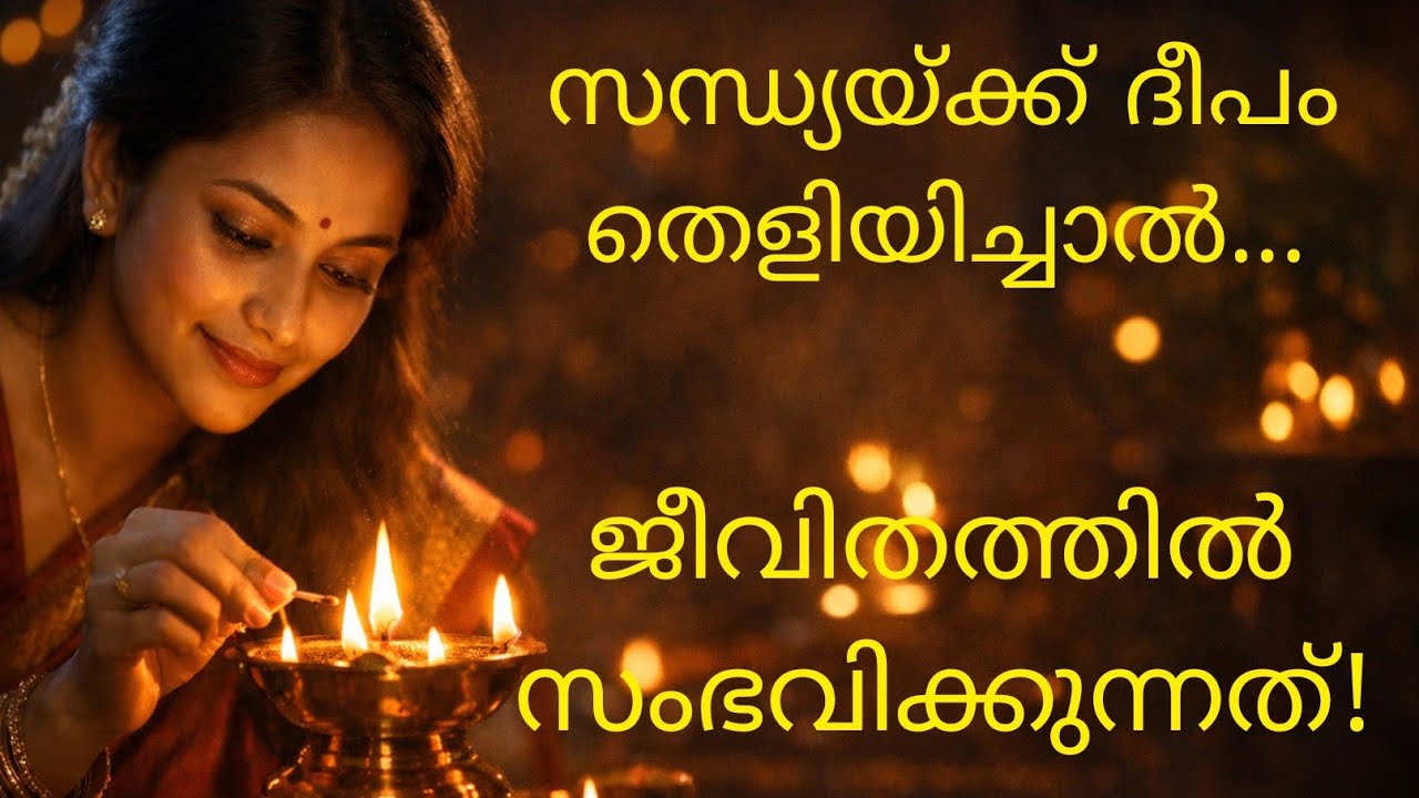 👉 സന്ധ്യയ്ക്ക് ദീപം തെളിയിച്ചാൽ എന്ത് സംഭവിക്കും? | Sandhya Deepam Rahasyam Malayalam