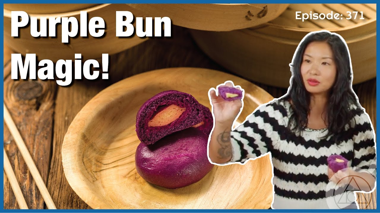 A Tropical Twist on Ube Buns: Guess What’s Inside??? [WTF Ep 371]