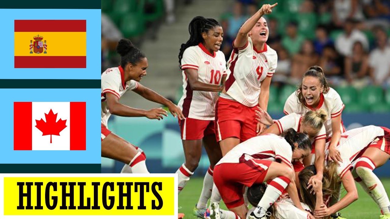 Canada vs Spain Highlights | Women's Football Friendly International | 10.25.2024