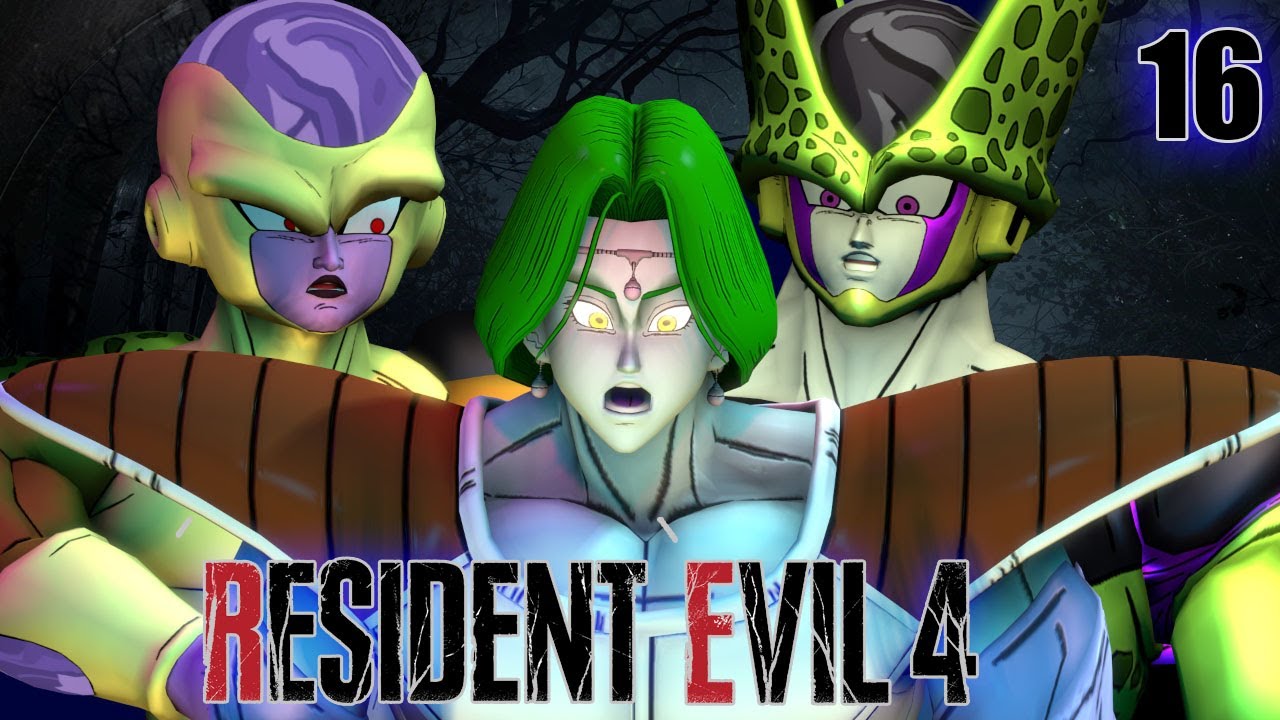 ЛУИС ГОТОВ К РАБОТЕ... Frieza Cell и Zarbon играют в 16-ю часть ремейка RE4!