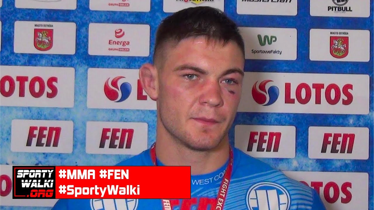 FEN 29: Piotr Golon po walce w Ostródzie