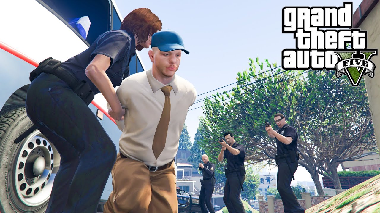 GTA 5 MODS LSPDFR 112 - CAUGHT STEALING A BUS - COP CHASE (GTA 5 Mods)