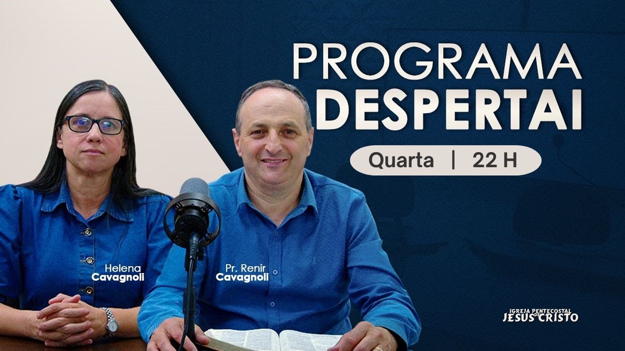Programa Despertai | 25/02/2026 | Quarta - Feira | @IPJCOFICIAL | Despertai