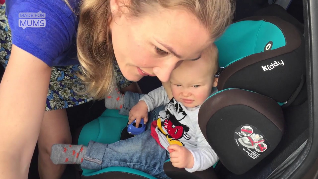 How to install the Kiddy Phoenixfix Pro 3 car seat | MadeForMums