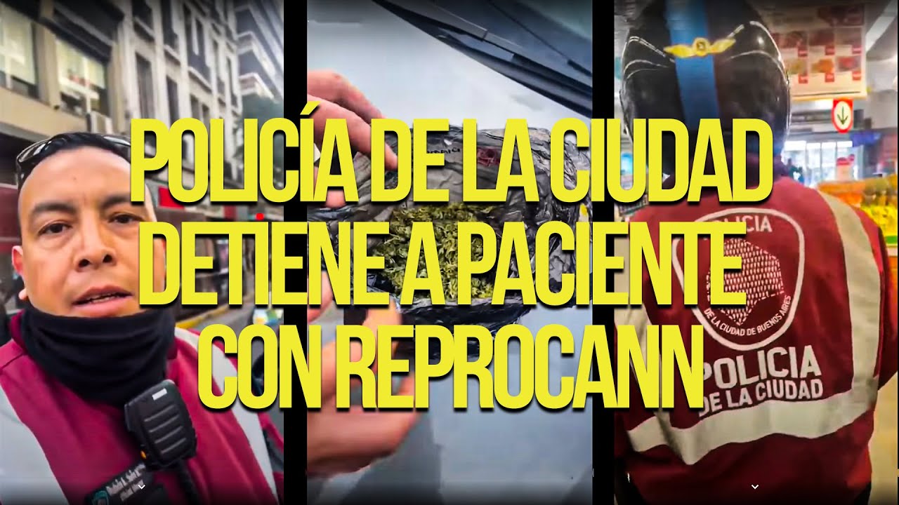 Policia detiene paciente con REPROCANN - RESUMEN