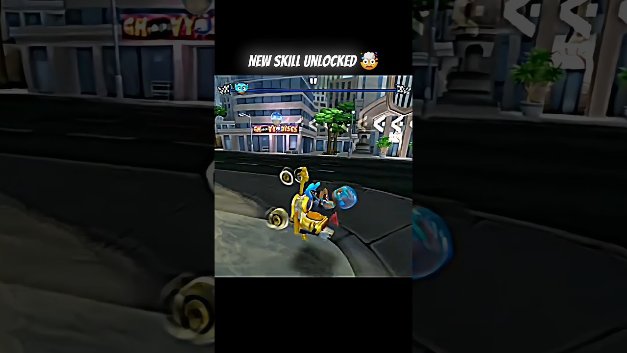 Elzipo Unlocks a New Skill 🥶 | Beach Buggy Racing 2 #shorts