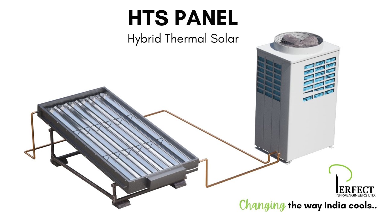 HTS Panel | Hyper-Efficient VRF/Chiller Using Solar Thermal Energy