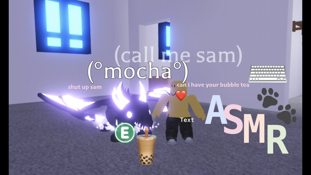 ROBLOX Adopt Me 🐶🐾 but it's *KEYBOARD ASMR* ~relaxing, crack~