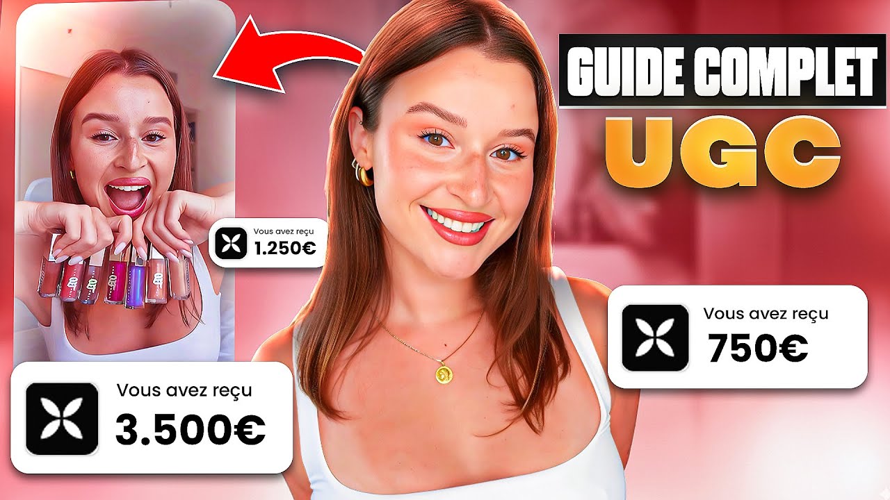 COMMENT DEVENIR CRÉATRICE UGC - GUIDE DÉBUTANT (Meilleure opportunité business 2026)