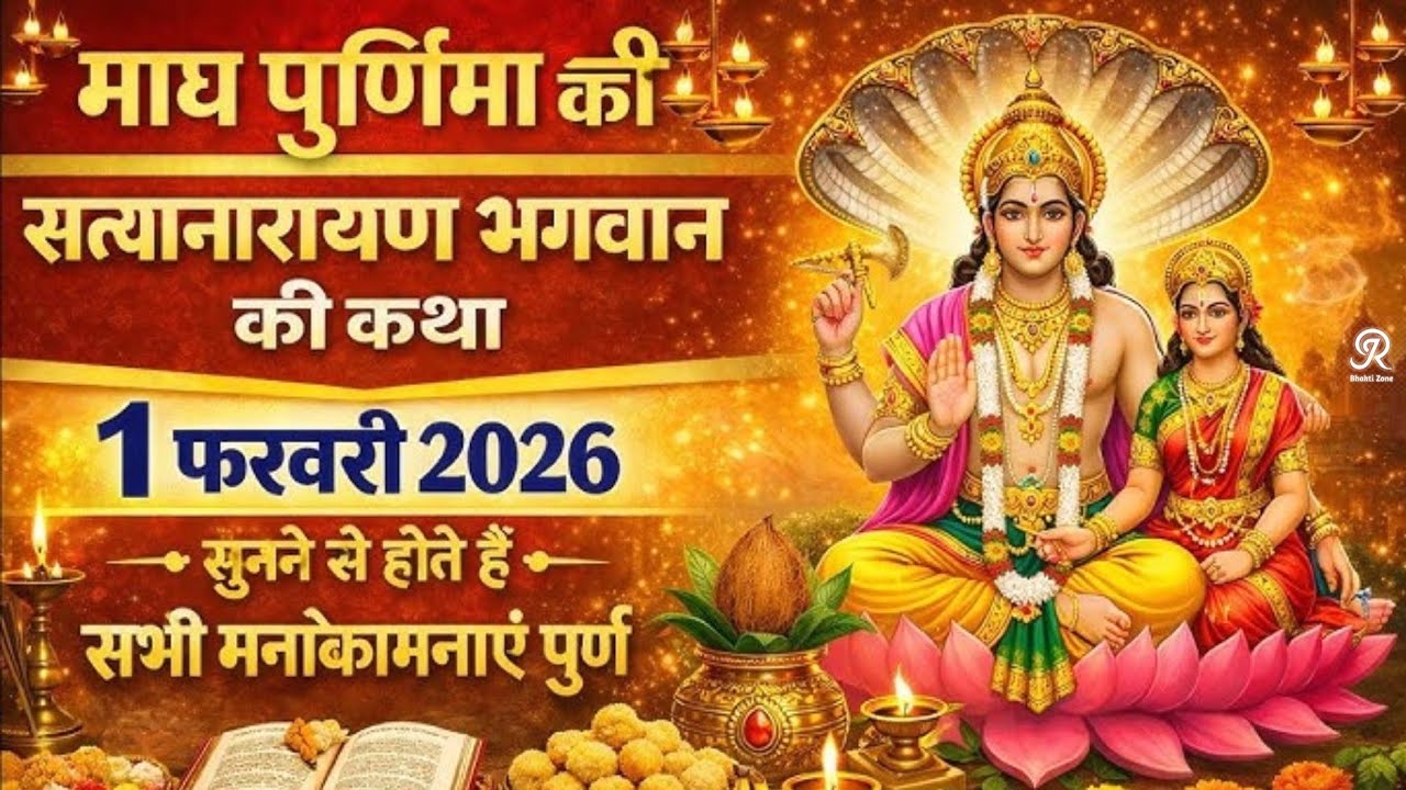 घर की दरिद्रता और आर्थिक तंगी दूर करने के लिए सत्यनारायण भगवान की पावन कथा | Satyanarayan Vrat Katha