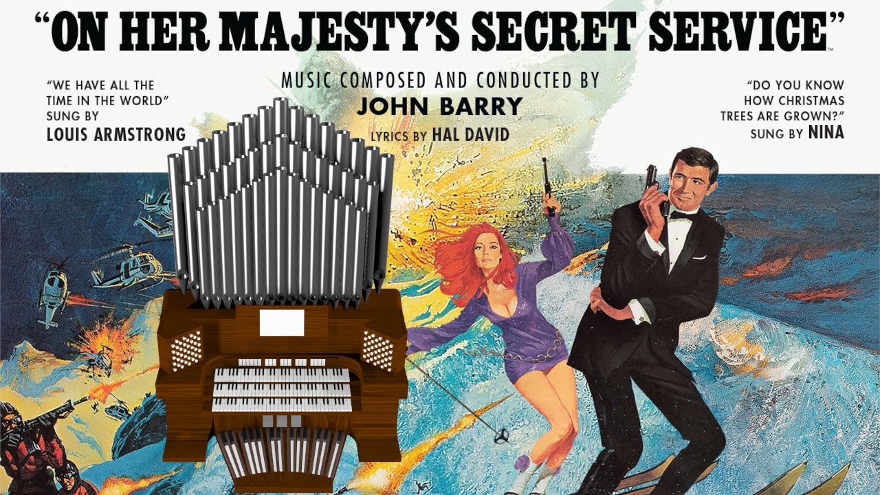On Her Majesty's Secret Service Organ Cover [BMC Commission]