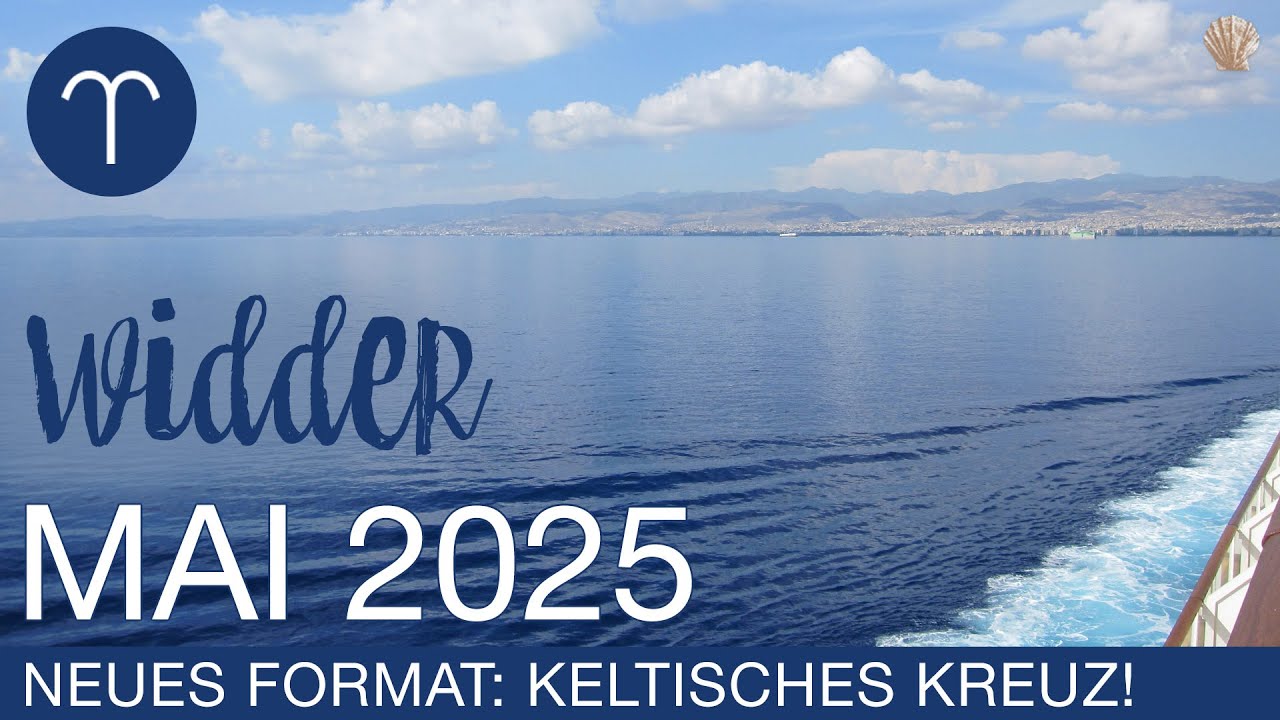WIDDER ♈️ MAI 2025 – Das Glück ist dir auf den Leib geschneidert 😃✨ | Keltisches Kreuz Tarot