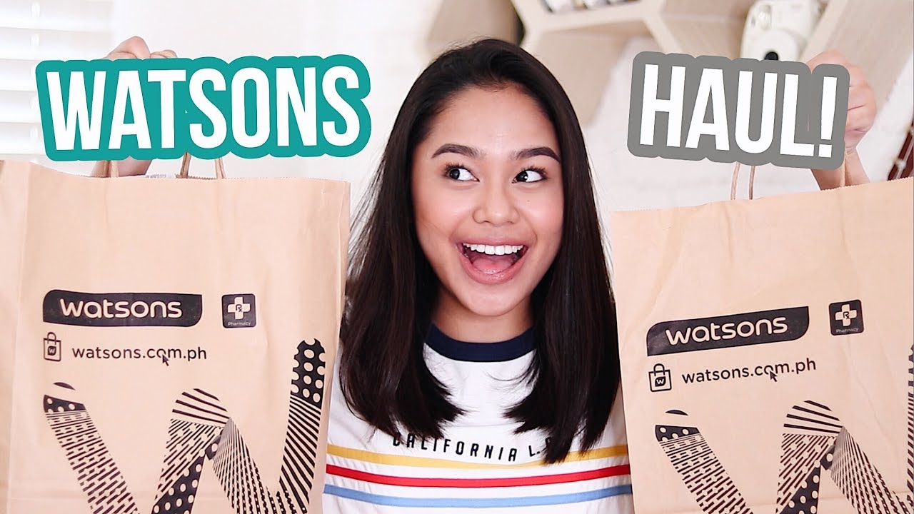 Watsons Haul 2018! (Philippines) | ThatsBella