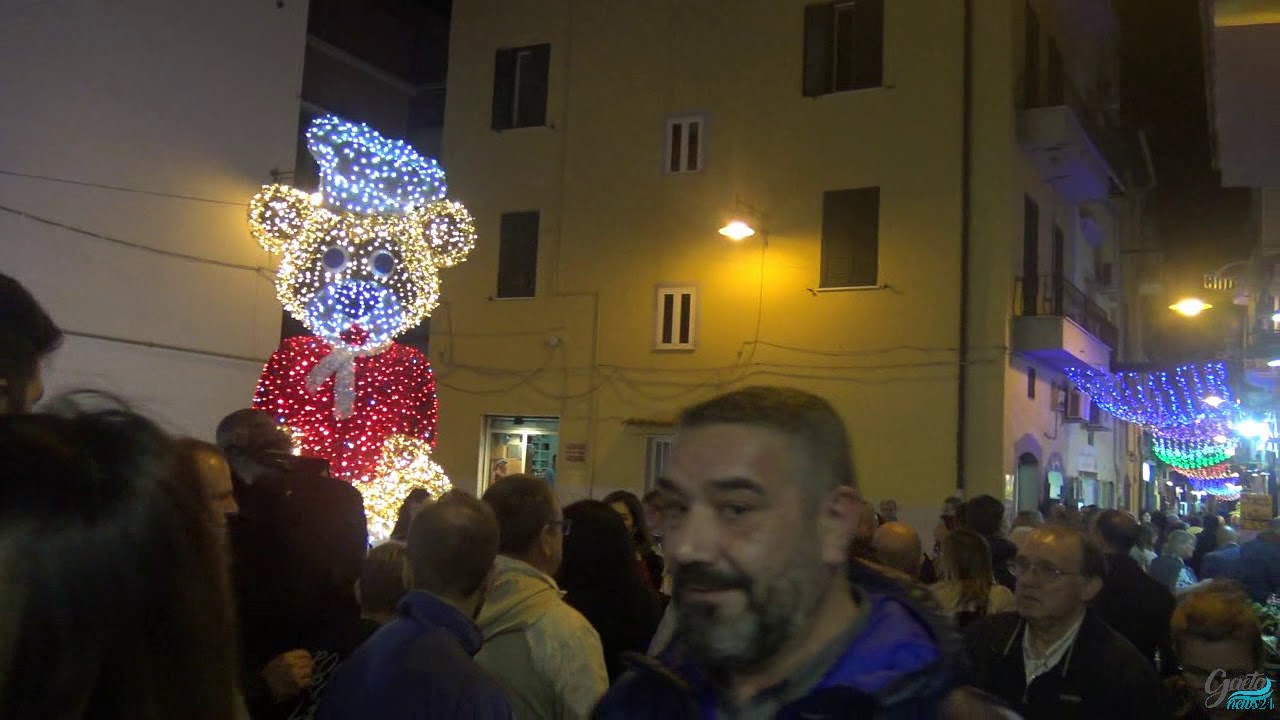 INAUGURAZIONE GAETA SI ILLUMINA CON 