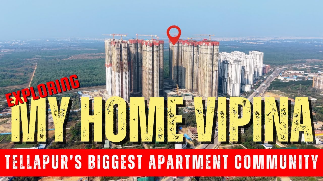 Exploring My Home Vipina Latest Developments | My Home Tridasa | Tellapur Apartments | Radial Road 7