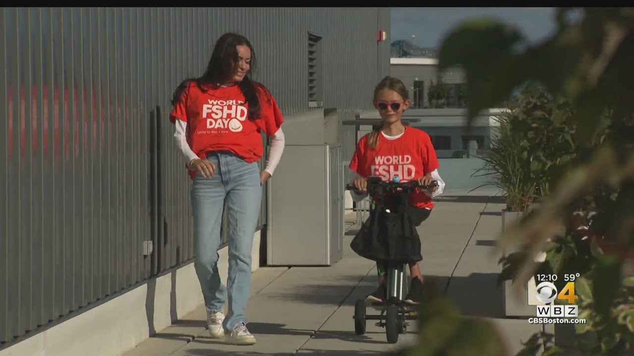 Bonded by rare muscle disorder, woman and sixth grader raise money for a cure