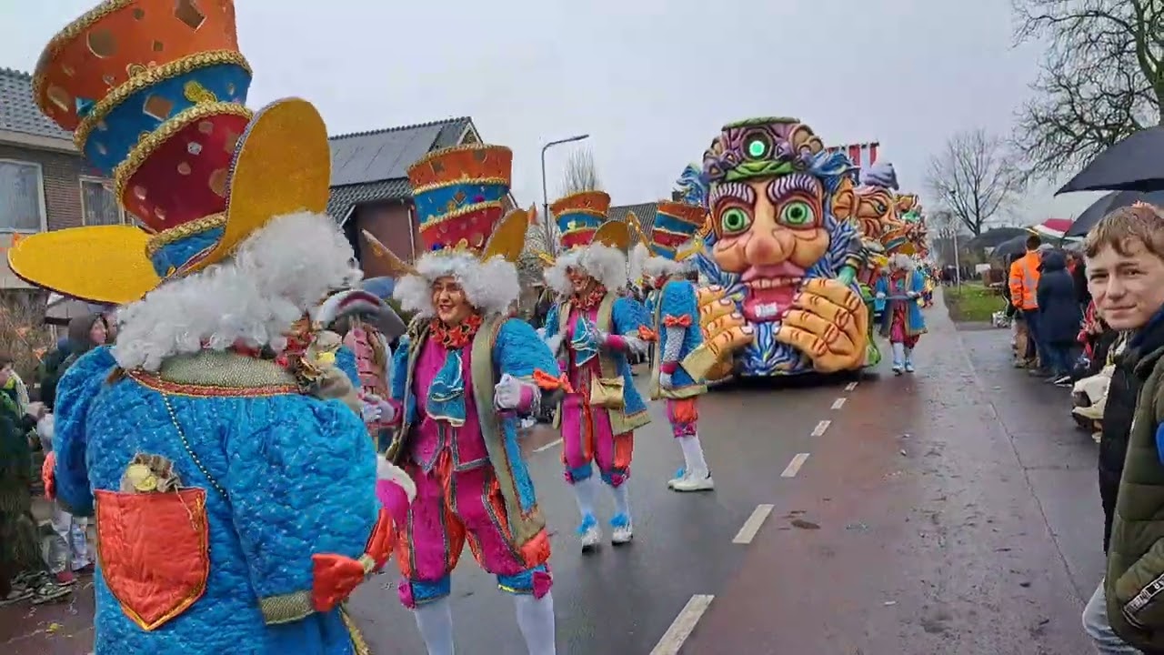 Carnavalsoptocht Langeveen 2025 Deel 2