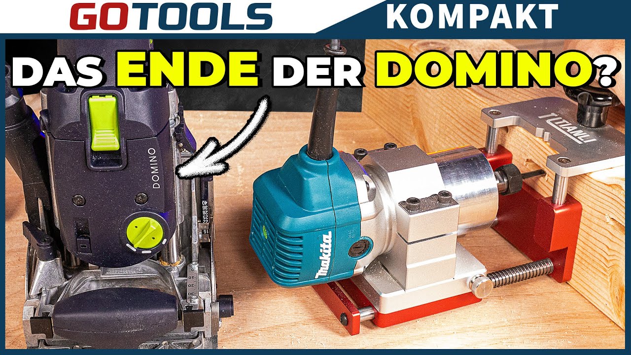 Das Ende der Festool Domino, wird sie ersetzt durch Tianli und einer Kantenfräse? 900 € VS 350 €