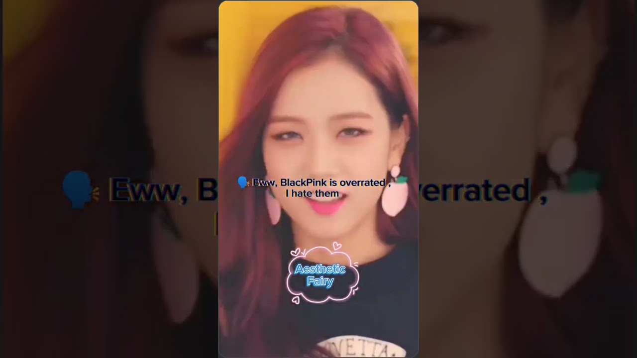 Blinks' real reaction to haters 