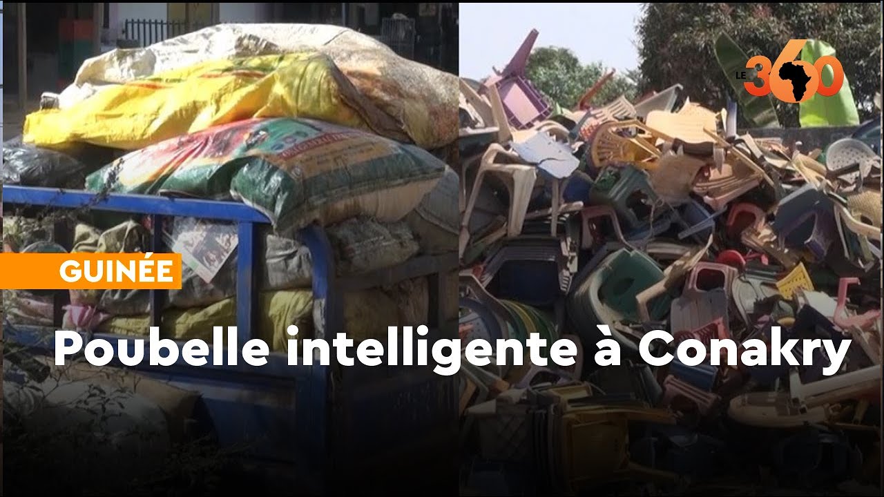Des poubelles intelligentes à Conakry pour la gestion des déchets