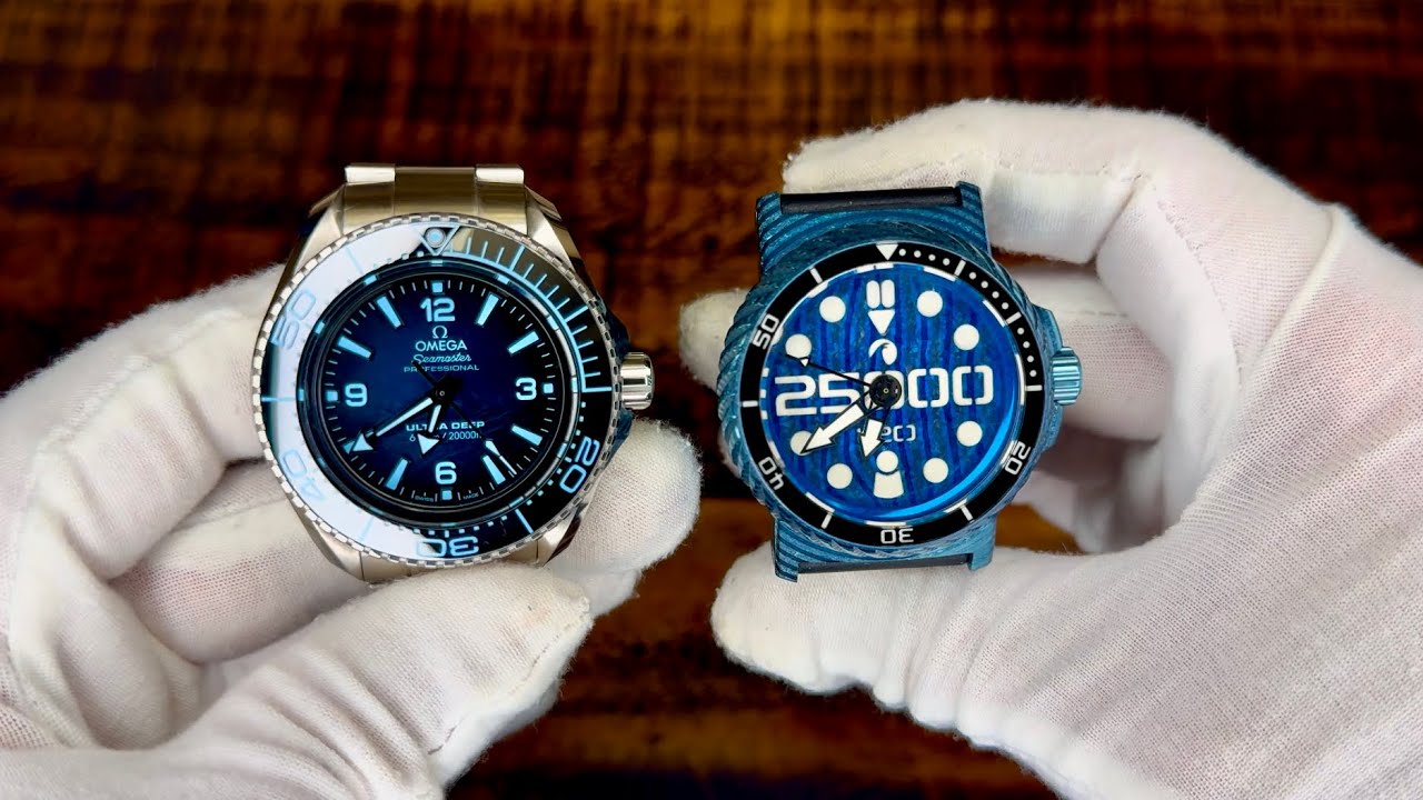 Omega Ultra Deep Summer Blue vs H2O Kalmar 2 Deep Diver Dumascus 