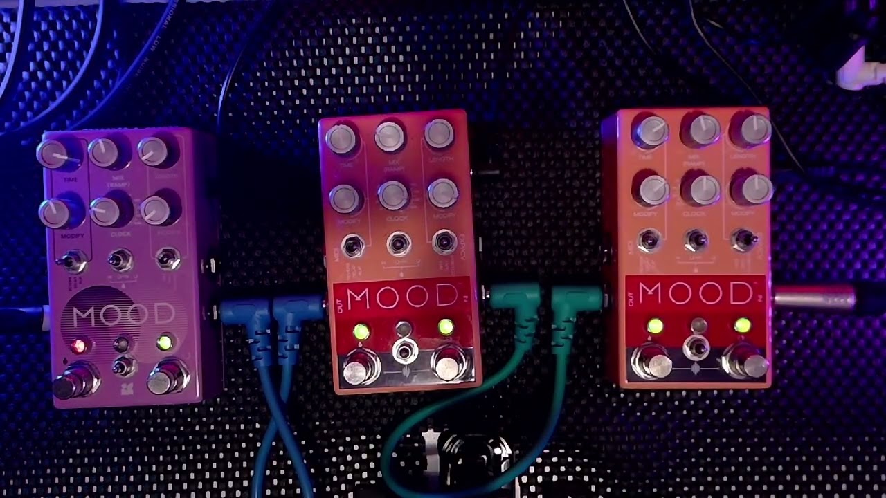 How far will I go with this? Chase Bliss Mood in a Mood in a Mood guitar experiment