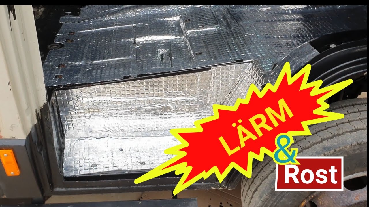 MB Vario Campervan #13 Dämmmatten und Rost