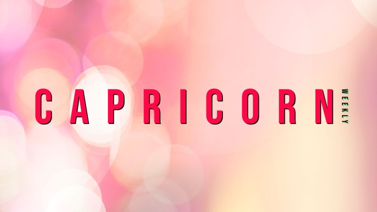 CAPRICORN...♑THIS PERSON IS SO IN LOVE WITH YOU ❤️... 2ND - 9TH MAY 2021