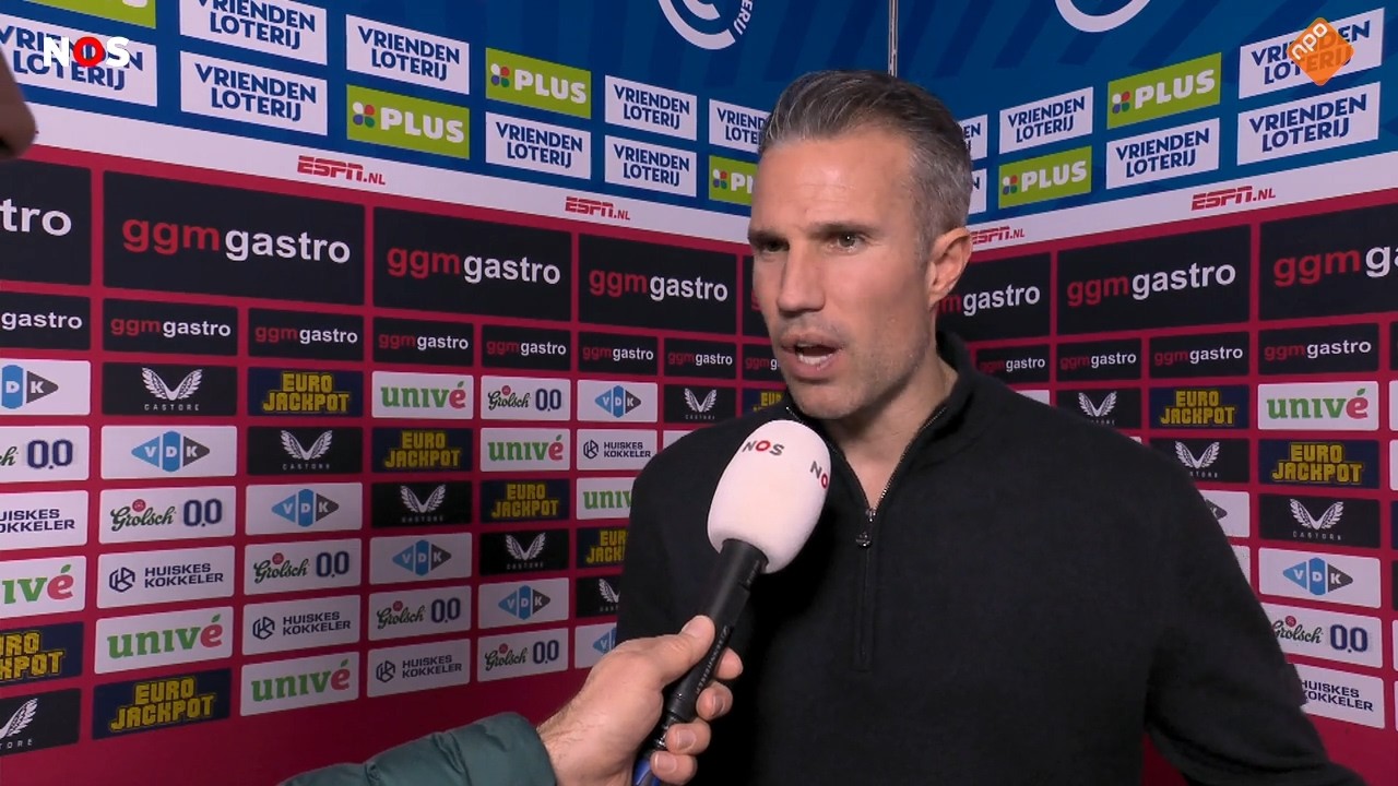 Van Persie over KRITIEK: 