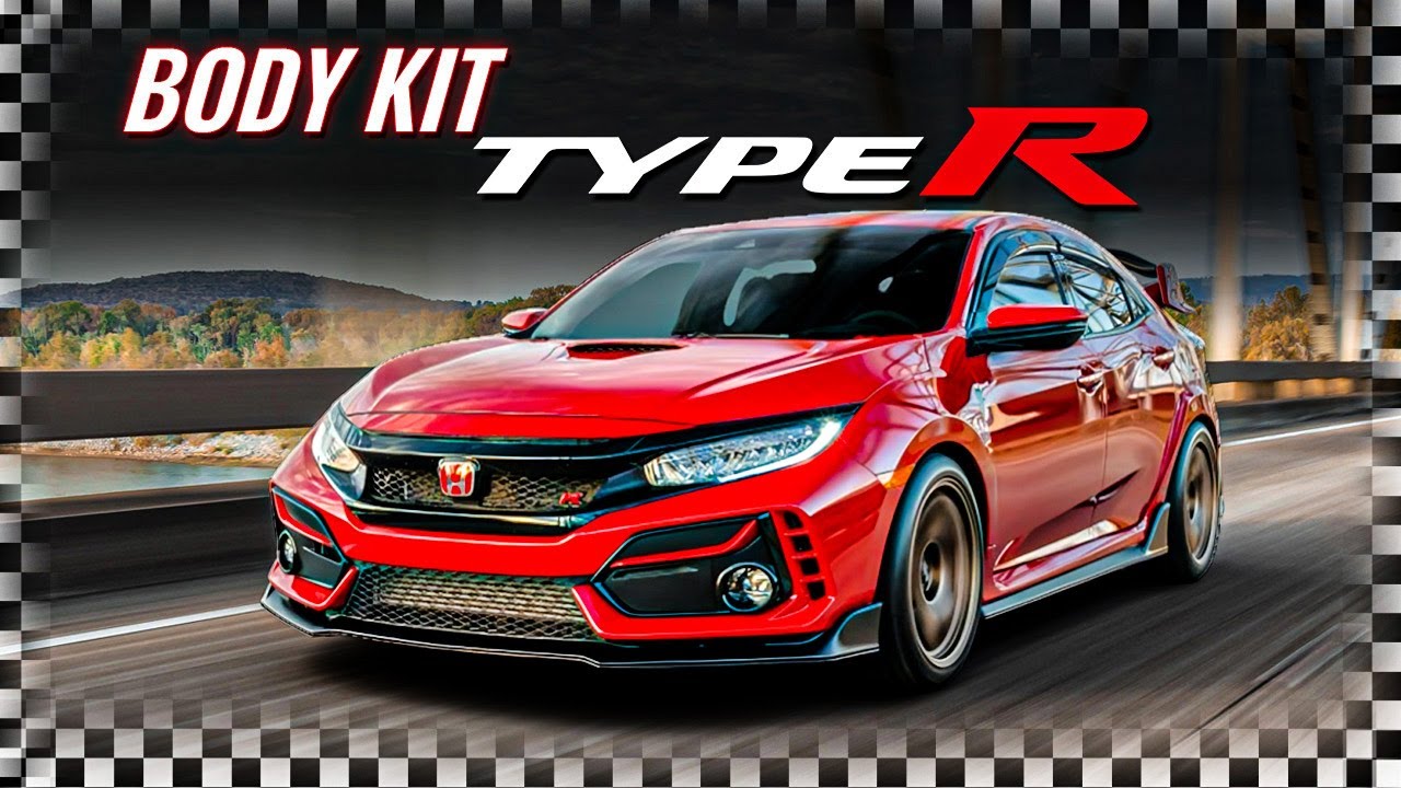 The Ultimate Honda Civic 2016 Transformation: Type R Body Kit Installation | Auto2000Sports |