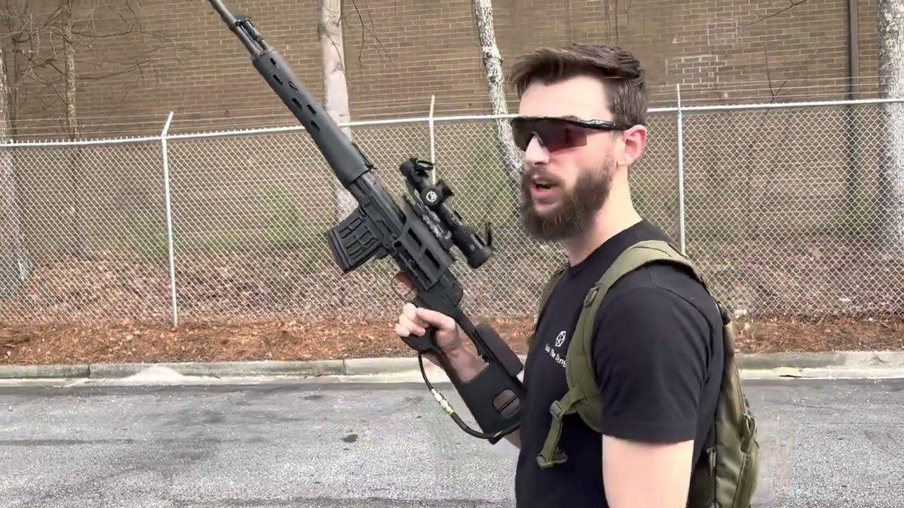 Airsoftjunkiez Custom Expert SVD HPA build