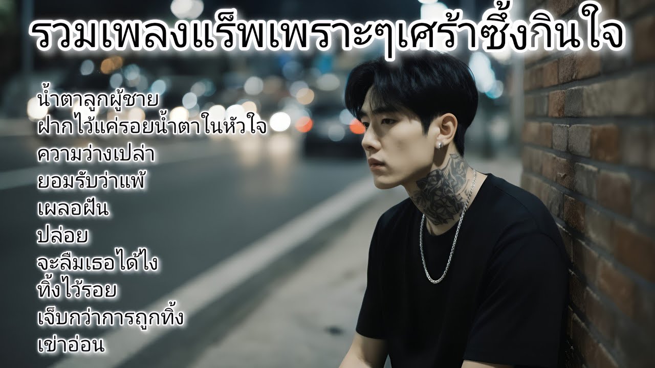 รวมเพลงแร็พเพราะๆเศร้าซึ้งกินใจ เพลงใหม่🔥