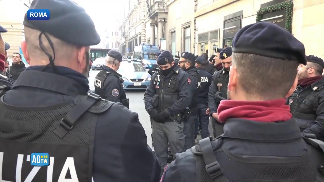 Ultima Generazione, protesta in centro a Roma [DIRETTA]