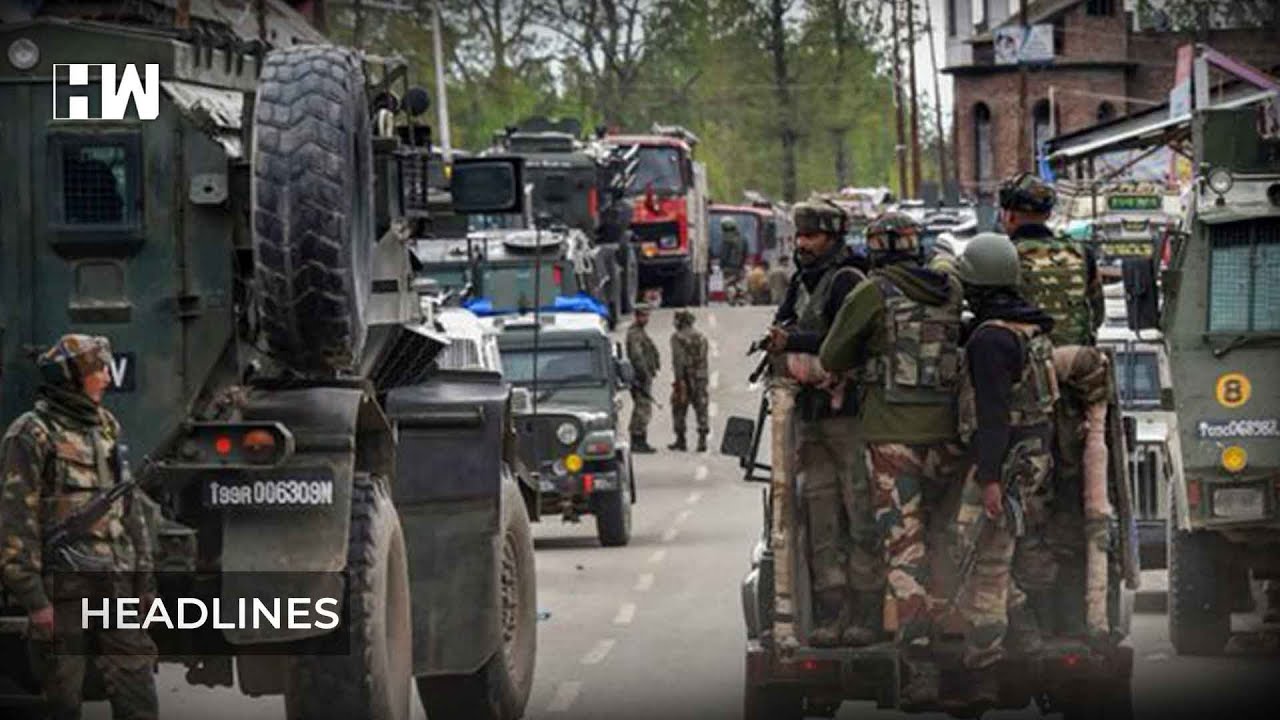 Headlines: One terrorist killed in encounter with security forces in J&K