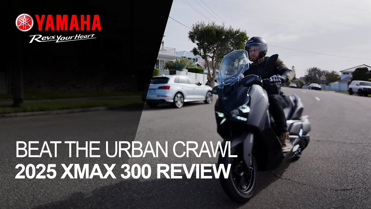 2025 XMAX300 | The City Is Yours