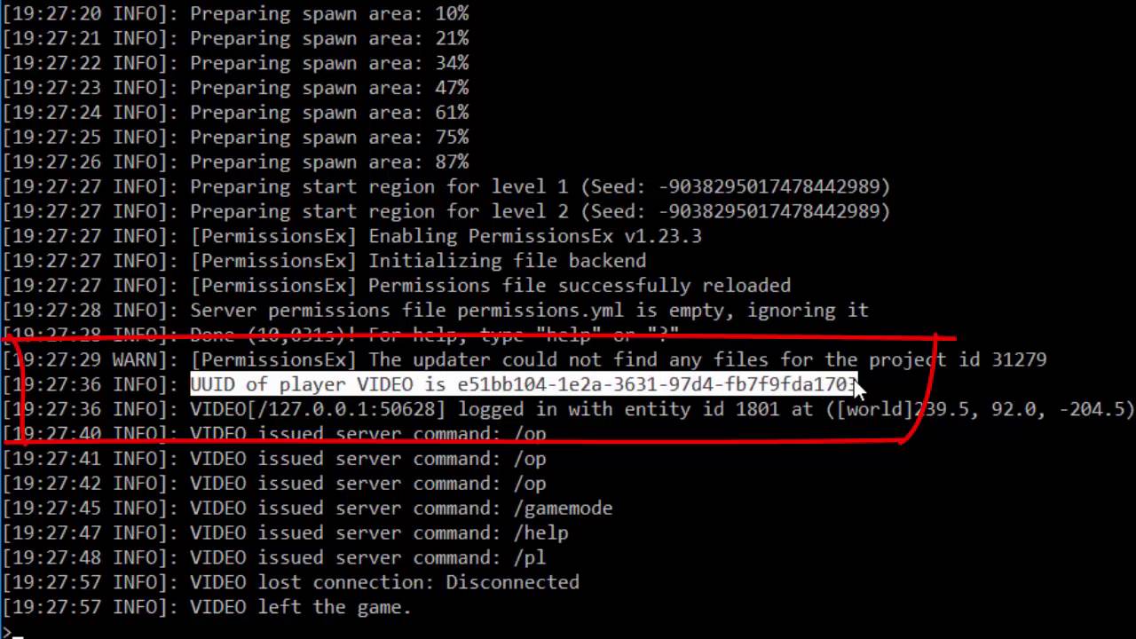 Minecraft EXPLOIT 1.8 - UUID Spoof