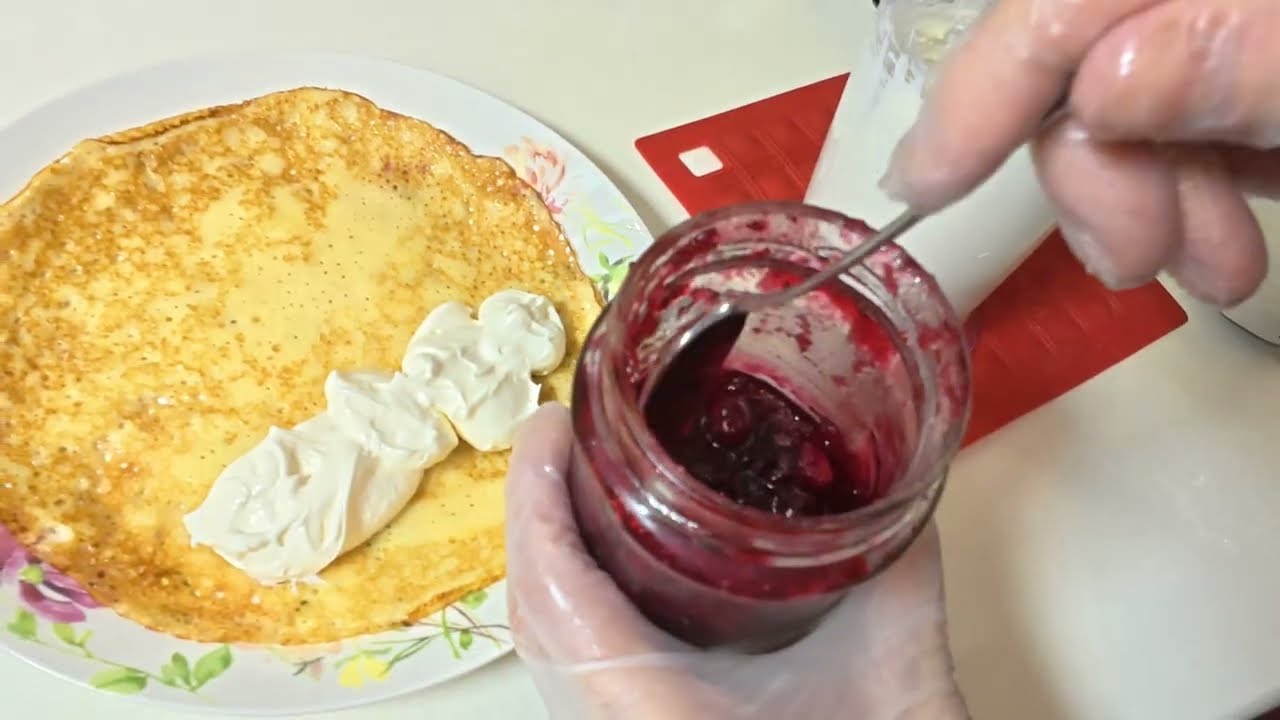 Бабушкины сладкие кружевные блинчики! Вкус детства!Просто и быстро!#рецепты#еда#cook#масленица#блины