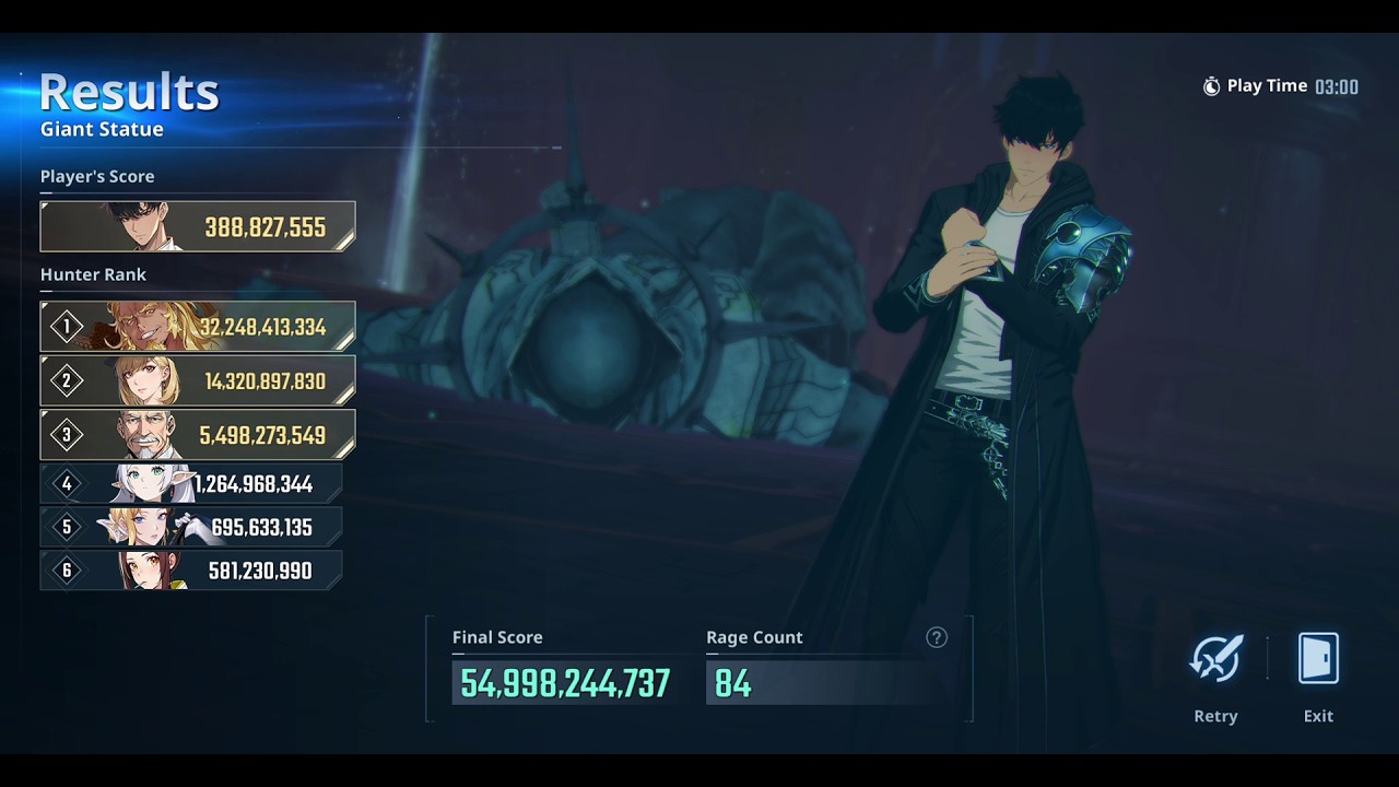F2P [84RC] LIGHT TEAM GB - A2 LAURA || Solo Leveling Arise