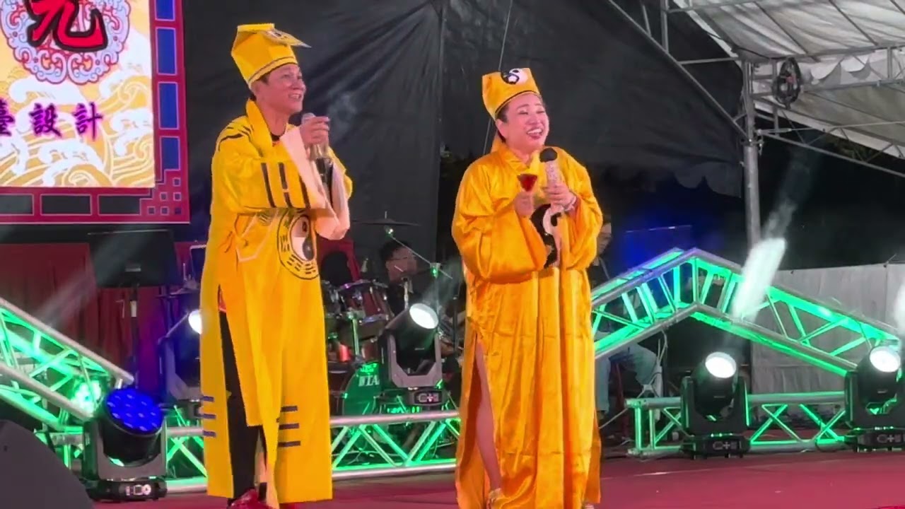 王雷  & 刘玲玲 《演唱 》@ 后港高文城巴刹小贩中元会 @  BLK 209, HOUGANG～14/Sep/2023