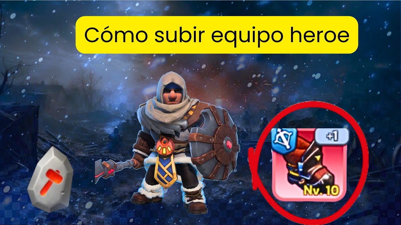 Whiteout Survival Español Equipo de héroes y como subirlos