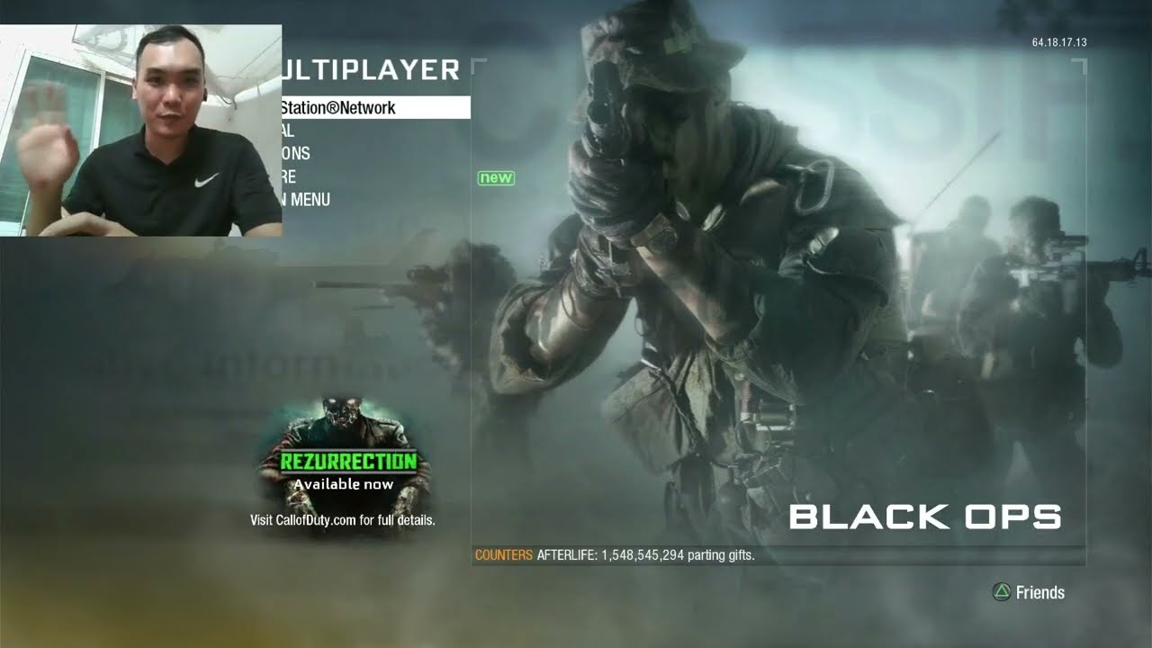 Call of duty Black Ops 1 Online on Playstation 3 in 2024